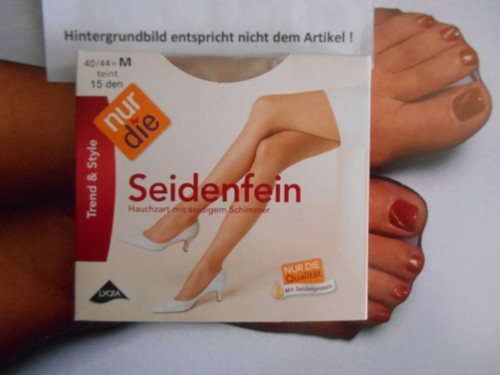 Nurdie seidenfein strumpfhose - seidenfein,