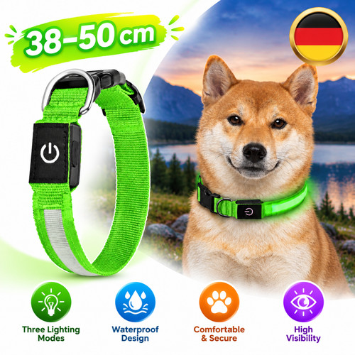 Wasserdicht led hundehalsband - wasserdicht,