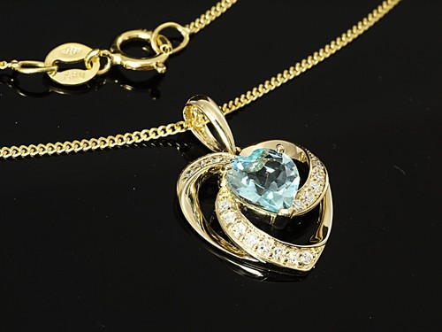 585 goldkette mit herz - mit,