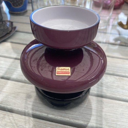 Friedrich glas vase - friedrich,
