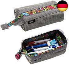 ZIPIT Lenny Federmäppchen | Großes Mäppchen für Schule und Büro | Etui, Kosm