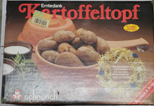 Scheurich  Römertopf Terracotta Tontopf Kartoffeltopf Kartoffelfeuer NEU OVP