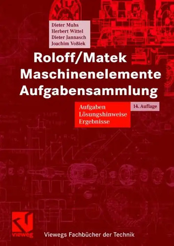 Roloff matek maschinenelemente - roloff/matek,