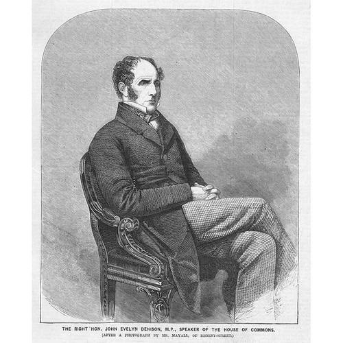 John evelyn denison speaker - john,