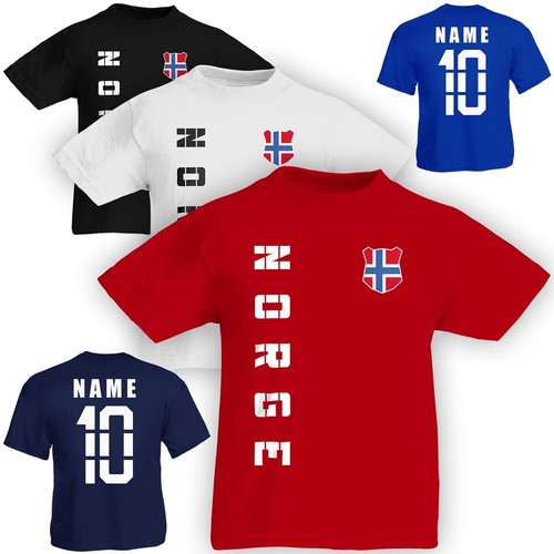 Kinder shirt trikot - trikot, norwegen