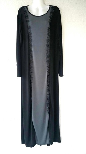 Abaya maxikleid jerseykleid - maxikleid,