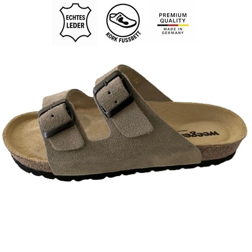 Pantolette damen herren taupe - pantolette,