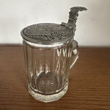 Antiker Glas Krug Bierkrug