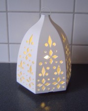 IKEA Strala - Laterne Winterlaterne Weihnachtlaterne LED Leuchtdekoration (groß)