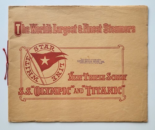 1911 white star line - white, original