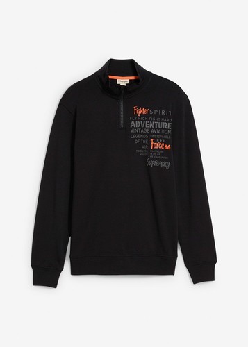 Troyer sweatshirt mit - troyer-sweatshirt,