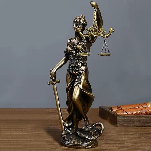 Justitia statue 19cm dekofigur - justitia,