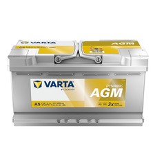 VARTA G14 Silver Dynamic AGM 95Ah Autobatterie 12V 850A B13 Batterie 595 901 085