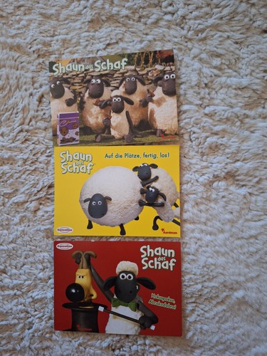 Shawn das schaf postkarten set - shawn,