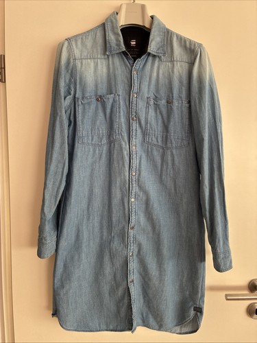 Star raw jeans bluse - star, kleid