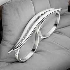 Damen Ring Zweifingerring 925