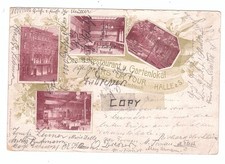 AK Halle (Saale): Restaurant Mars La Tour 1903 - Kleinschmieden - selten