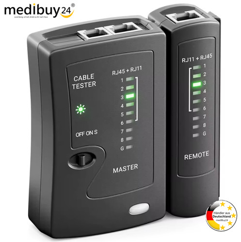 Netzwerktester rj45 lan - netzwerktester, rj45/11/12