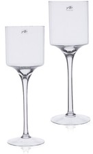 XXL Glas Cylinder auf Stiel -