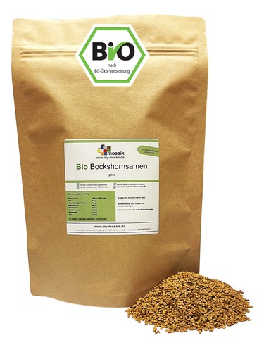 Bio bockshornklee samen ganz - bockshornklee,