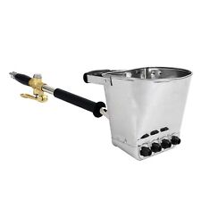 Wiltec Verputzmaschine 6bar Putzpistole 8mm Düse Mörtelpistole 3,7 l Putzwerfer