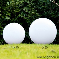 Kugelleuchten Set 40 cm, 50 cm