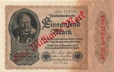 Reichsbanknote 1 Milliarde