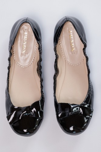 Prada ballerinas mit schleife - ballerinas,