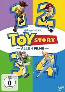 Toy story dvds von - 1-4,