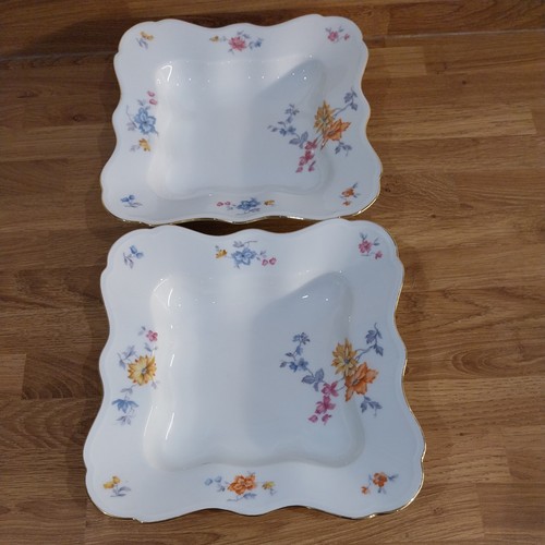 Set eckige schalen teller - 2,