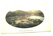Postkarte Photochrom St. Gilgen gegen Brunnwinkel