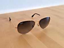 Ray-Ban Aviator Large Metal Sonnenbrille Gold Gradient RB3025 58-14 135