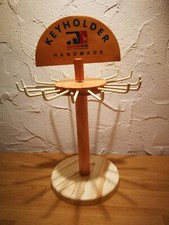 Schlüsselanhänger-Ausstellungsständer für Schlüsselanhänger mit 16 Haken drehbar