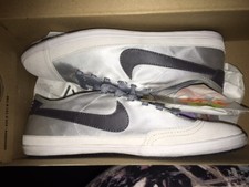 Womens NIKE Flash MTR Deuce Capri Glanz Textil Sneaker Neu Gr:39 Metalic Silver