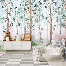 Fototapete kinderzimmer bäume - fototapete,