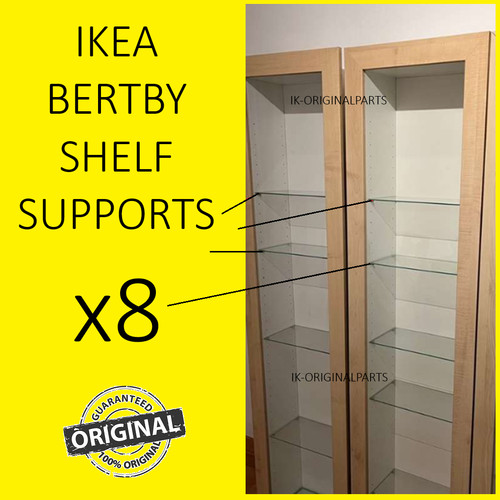 Ikea bertby glas regalträger - glas,