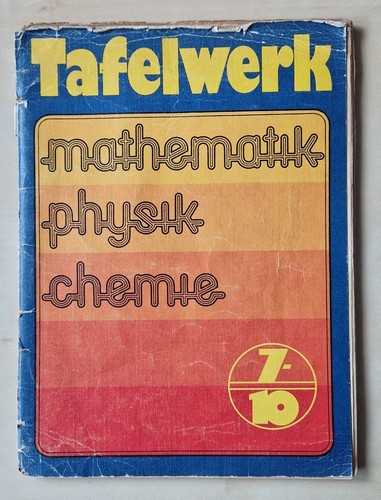 Tafelwerk mathematik physik - mathematik,
