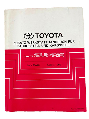 Toyota supra werkstatthandbuch - supra,