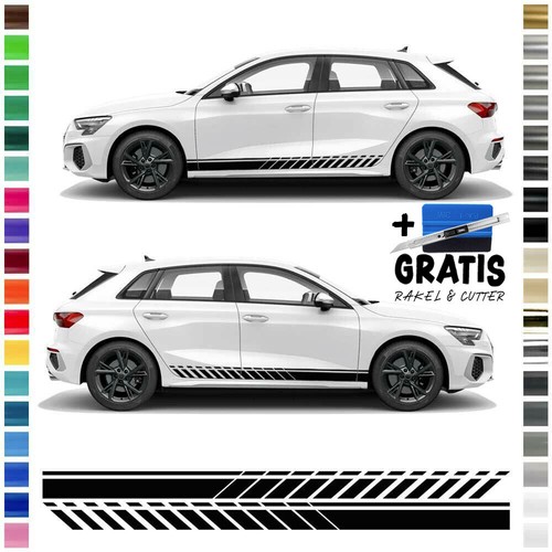 Auto seiten streifen - auto, seiten-streifen