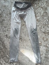 Nike Pro Gr. S weiß Tights Unterziehhose Kompressionshose lang