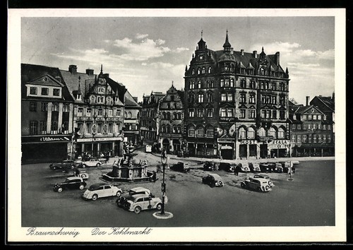 Ansichtskarte braunschweig - ansichtskarte,