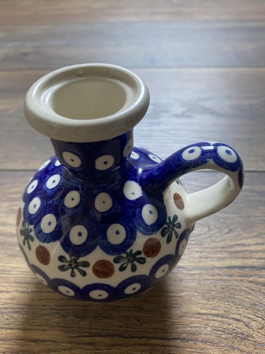 Bunzlauer keramik kerzenhalter - bunzlauer,