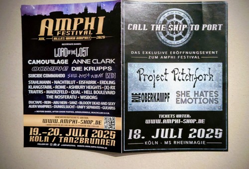 Amphi festival call - amphi, the