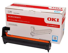 Original OKI Bildtrommel cyan 44844471 für MC853 MC873 MC883, Drum Unit, NEU