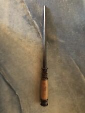 großer F. DICK WETZSTAHL Holzgriff Messerschärfer Abzieher Schleifstein Germany