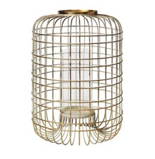 Windlicht Chamagner Drahtwindlicht groß Industry Design