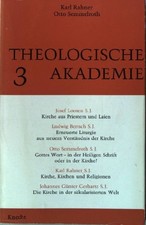 Theologische akademie band - akademie, 3