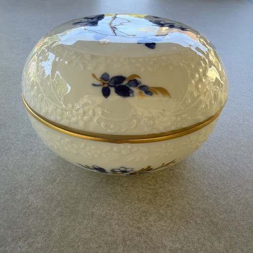 Meissen porzellan deckeldose - meissen,