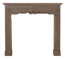 Kaminumrandung Deko Kamin