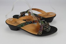 Think Gr.40 Damen Sandalen Pantoletten Slipper  Leder Sommer  TOP  i 904
